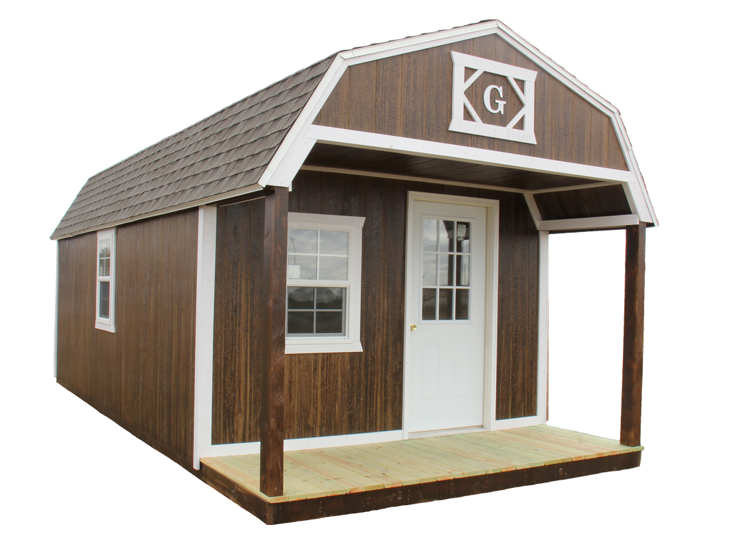 Grandview Buildings custom built lofted barn cabin