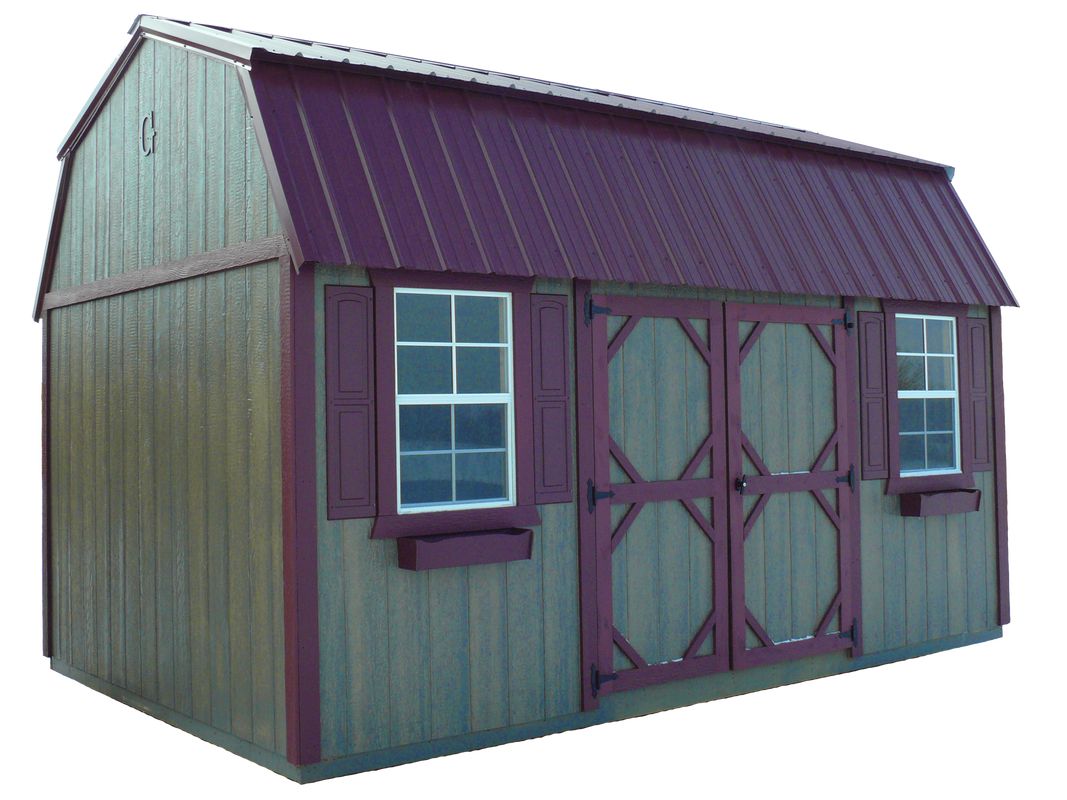 Grandview Buildings custom built Side Lofted Barn